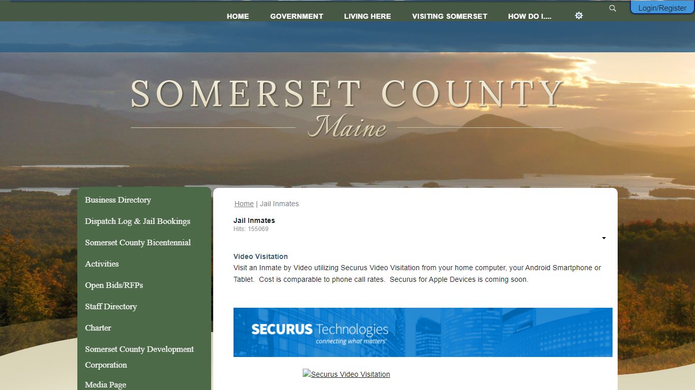 Jail Inmates - Somerset County, ME